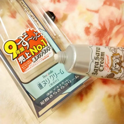 薬用足指さらさらクリーム/デオナチュレ/デオドラント・制汗剤を使ったクチコミ(3枚目)