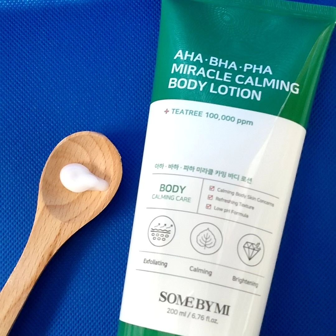 AHA.BHA.PHAミラクルカーミングボディローション /SOME BY MI/ボディローションを使ったクチコミ（3枚目）