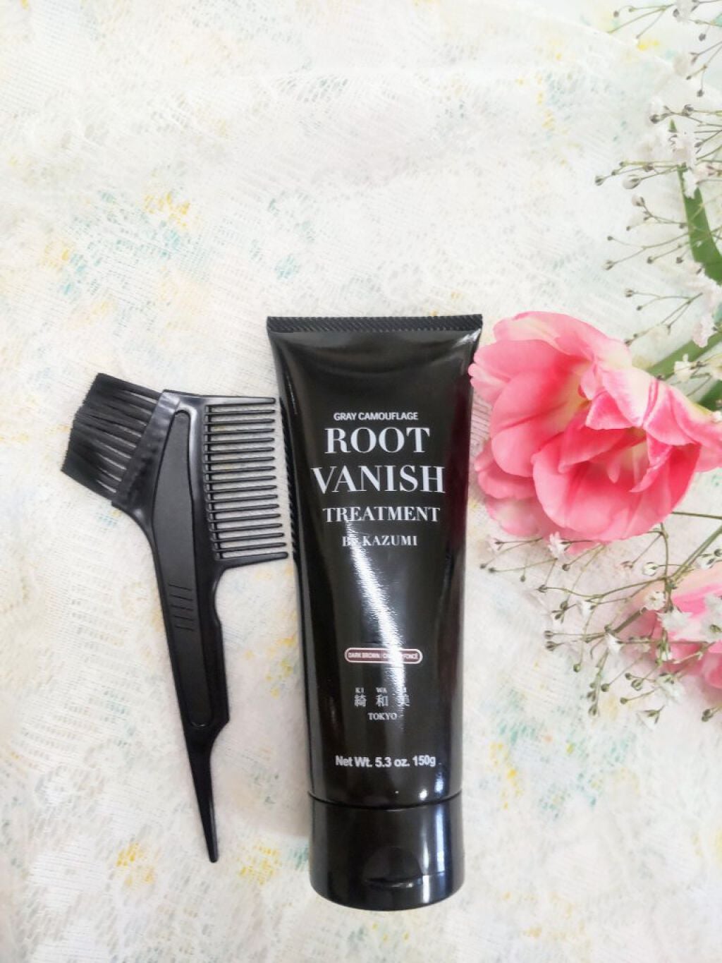 ROOT VANISH 白髪染めカラーシャンプー/ トリートメント/綺和美/市販シャンプーを使ったクチコミ(2枚目)