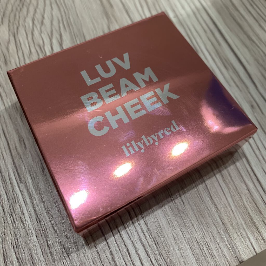 Luv Beam Cheek #04 Selfie Red/lilybyred/パウダーチークを使ったクチコミ（3枚目）