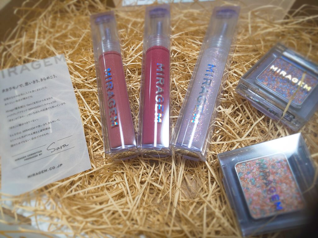 グリッタースプリンクルアイズ/MIRAGEM/グリッターを使ったクチコミ（1枚目）