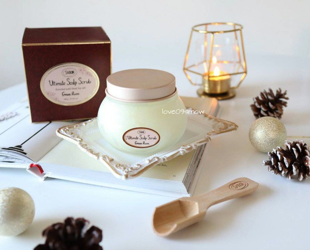 ヘッドスクラブ グリーン・ローズ/SABON/ヘッドスクラブを使ったクチコミ（1枚目）