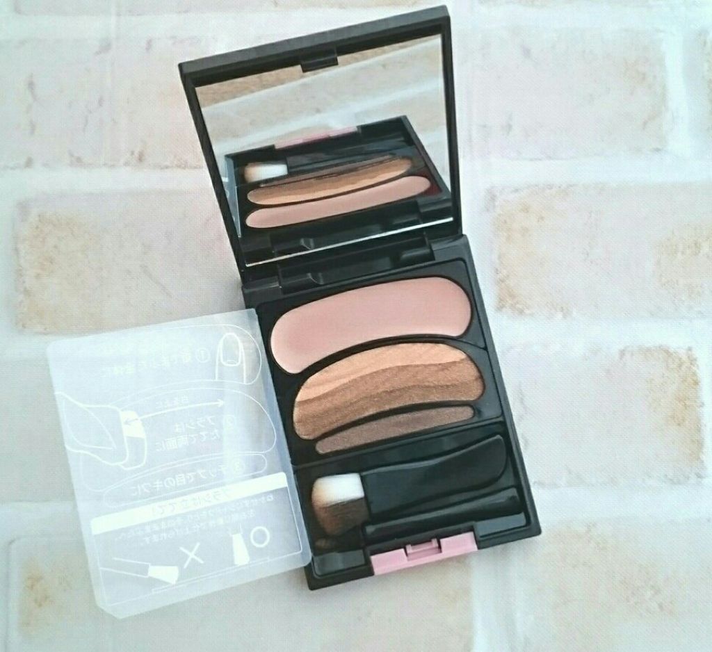 ブラシひと塗りシャドウ/オーブ/アイシャドウパレットを使ったクチコミ（1枚目）