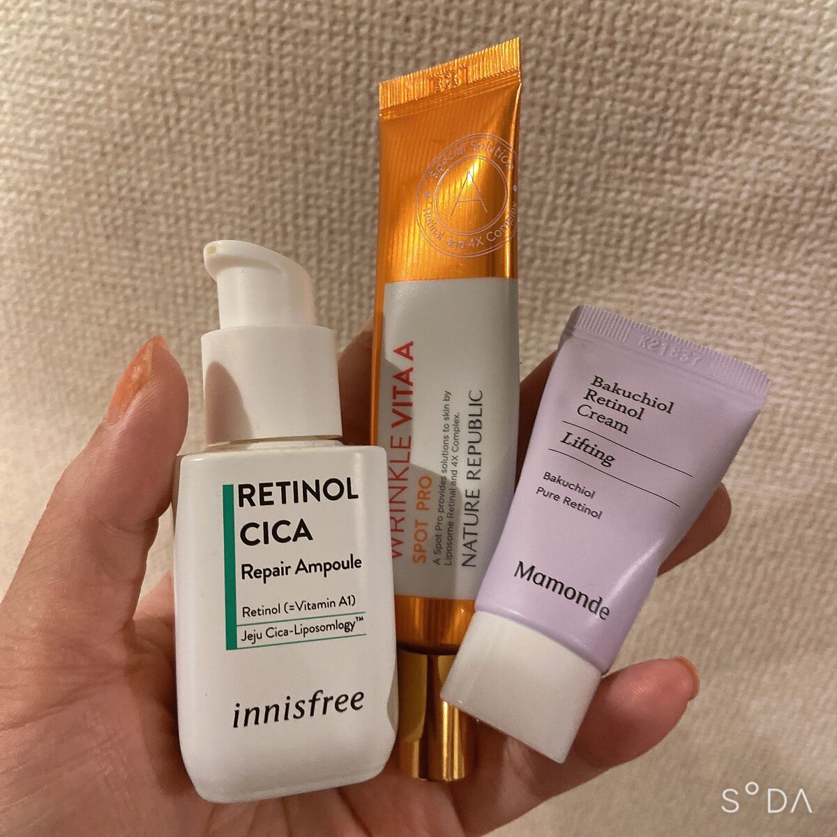 バクチオールレチノールクリーム/Mamonde/フェイスクリームを使ったクチコミ（2枚目）