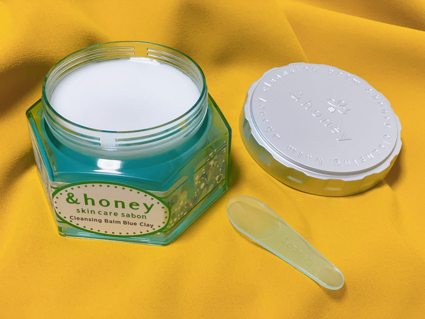 アンドハニー サボン クレンジングバーム ブルークレイ/&honey/クレンジングバームを使ったクチコミ(1枚目)