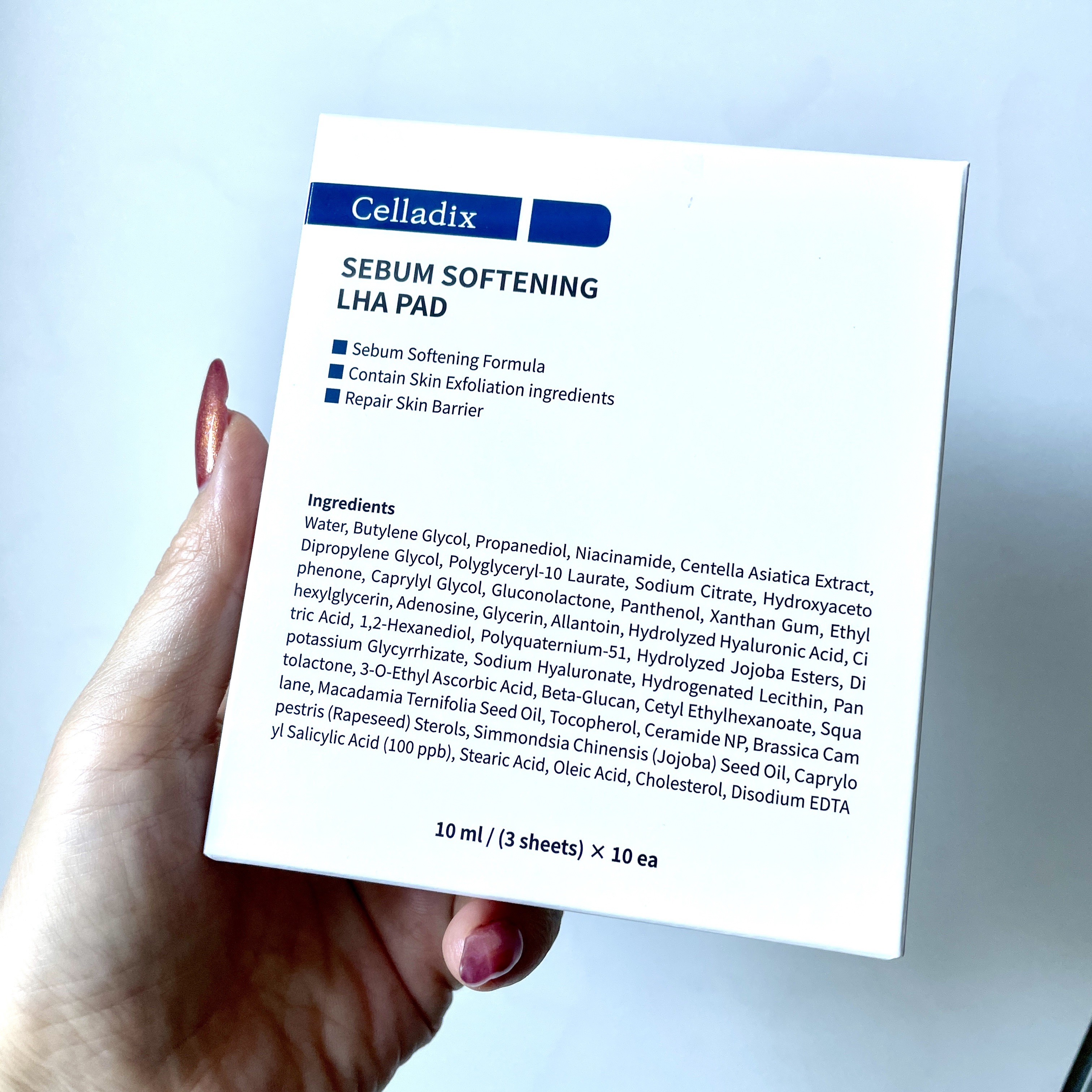 セバムソフトニング131LHAピーリングパッド/Celladix/トナーパッドを使ったクチコミ（1枚目）