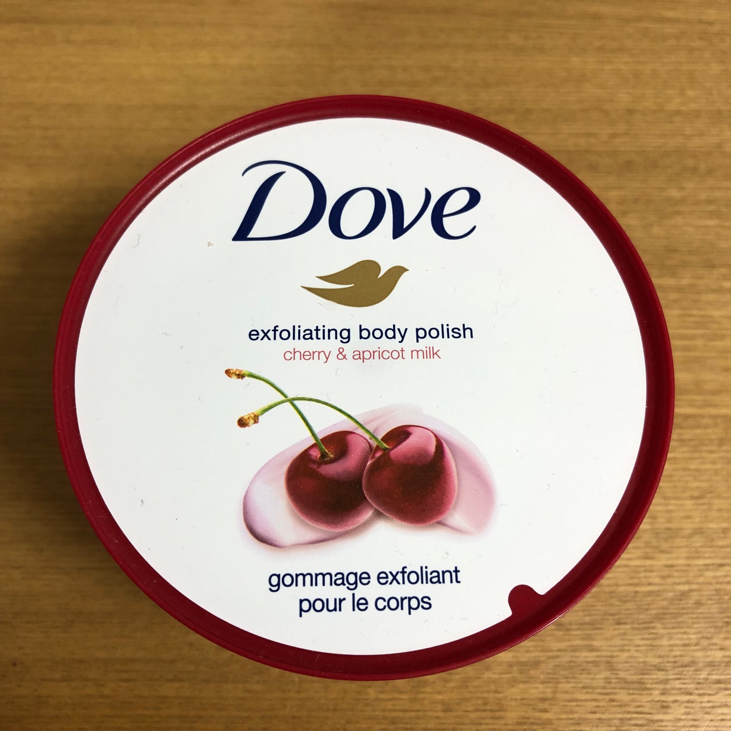 ダヴ ふわとろ クリーミースクラブ チェリー&アプリコットミルク/ダヴ/ボディスクラブを使ったクチコミ(1枚目)