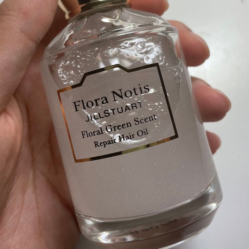 フローラルグリーン リペアヘアオイル/Flora Notis JILL STUART/ヘアオイルを使ったクチコミ(2枚目)