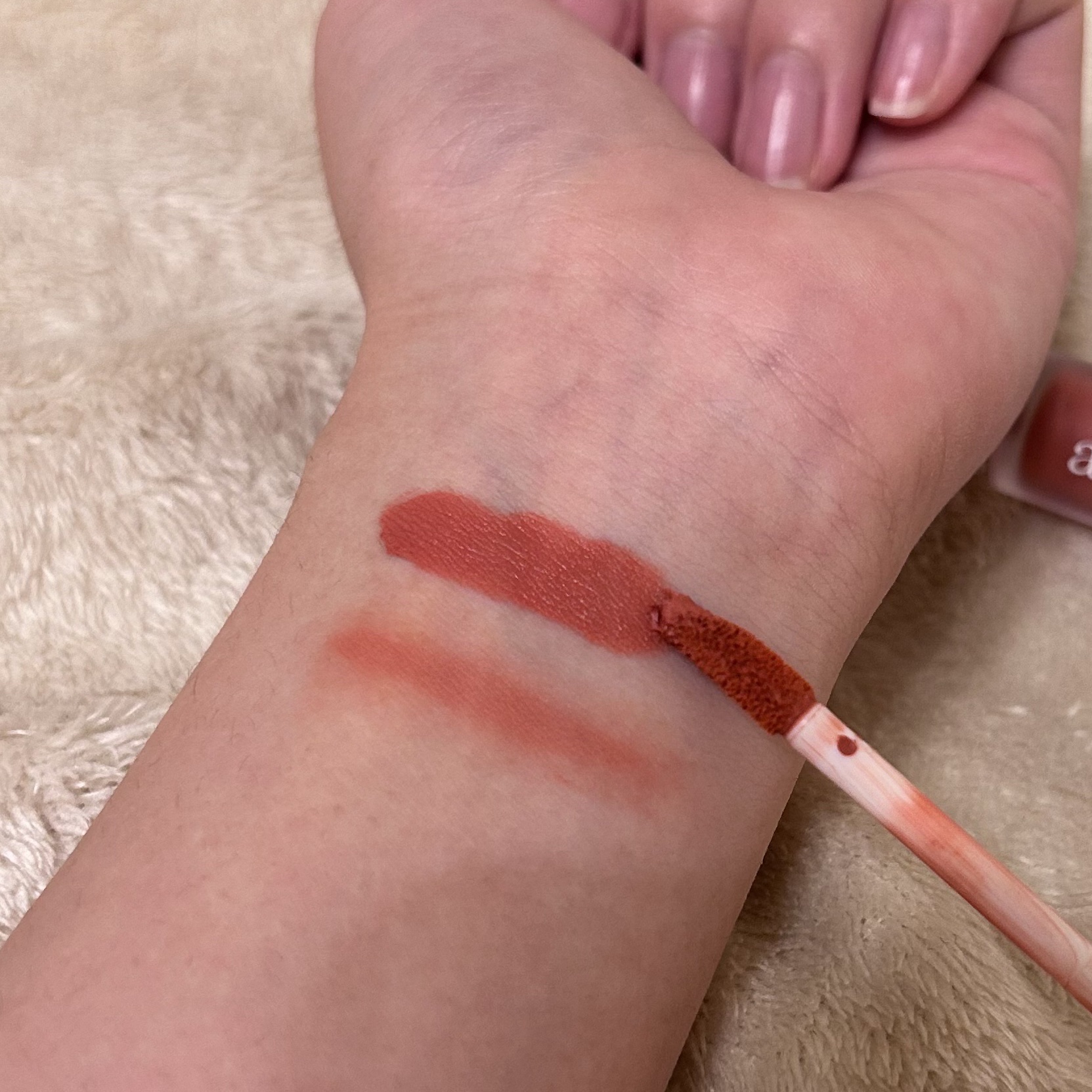 リップティント/and:ar/リップティントを使ったクチコミ（2枚目）