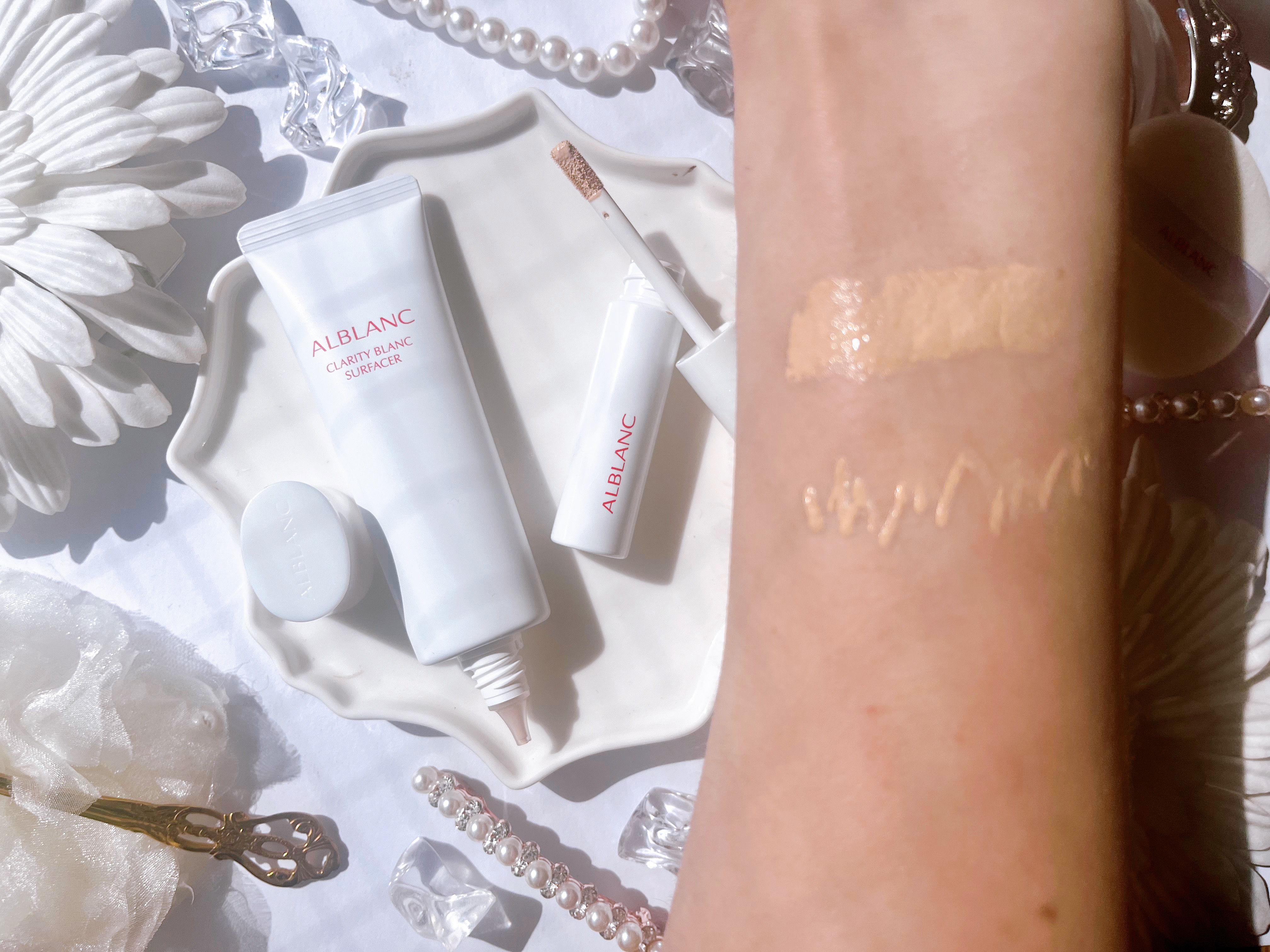 クラリティブラン サーフェイサー/ALBLANC/化粧下地を使ったクチコミ（3枚目）