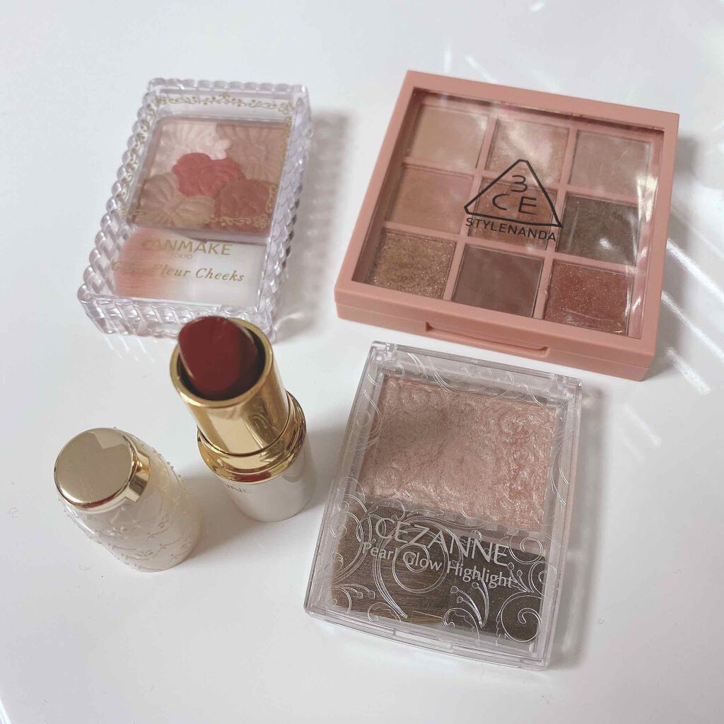 グロウフルールチークス/キャンメイク/パウダーチークを使ったクチコミ(1枚目)