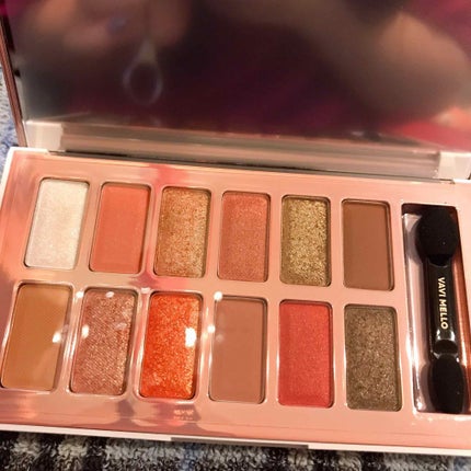 バレンタインボックス2 ピーチパレット/VAVI MELLO/アイシャドウパレットを使ったクチコミ(2枚目)