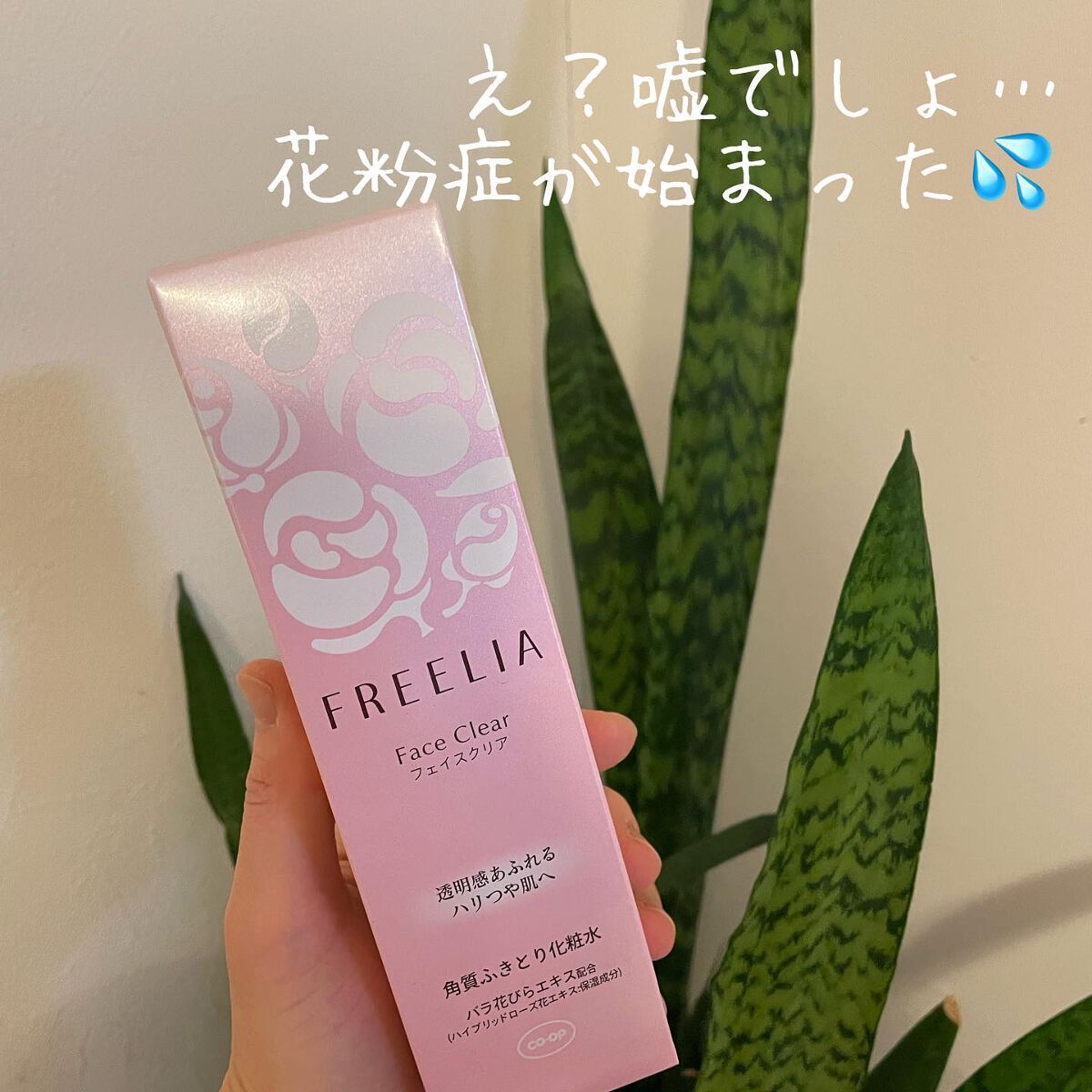 フリーリア フェイスクリア D/コープ/化粧水を使ったクチコミ（2枚目）