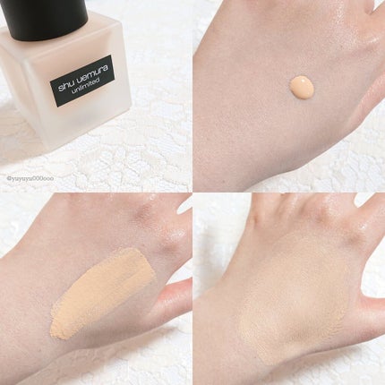 (旧)アンリミテッド ラスティング フルイド/shu uemura/リキッドファンデーションを使ったクチコミ(2枚目)