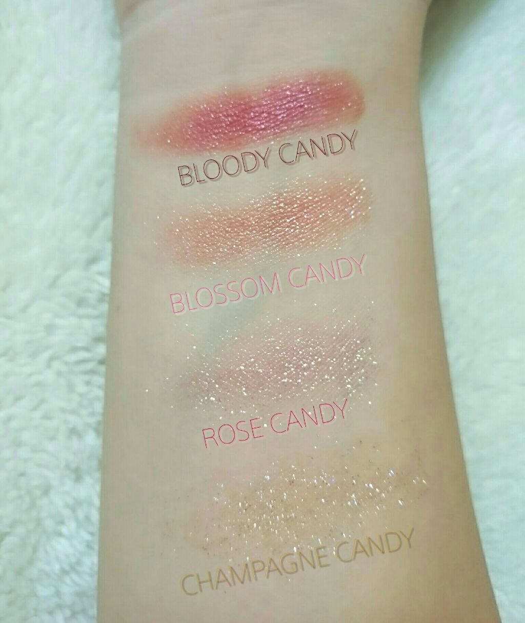 16CANDY ROCK PEAEL POWDER/16BRAND/単色アイシャドウを使ったクチコミ（2枚目）