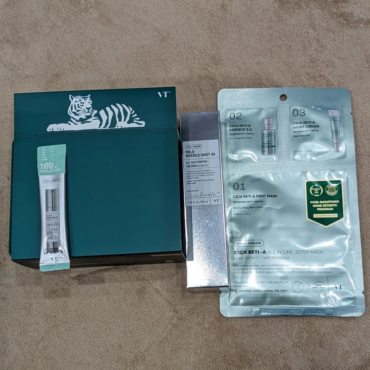 CICA デイリースージングマスク/VT/シートマスク・パックを使ったクチコミ（1枚目）