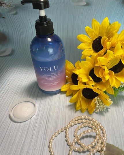 カームナイトリペアシャンプー/トリートメント/YOLU/市販シャンプーを使ったクチコミ(7枚目)