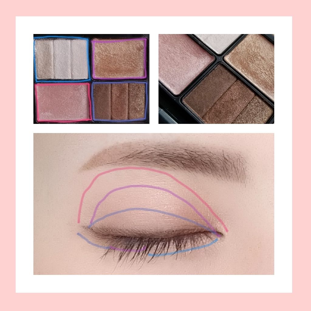 スリーディメンショナルアイズ/LUNASOL/アイシャドウパレットを使ったクチコミ(2枚目)