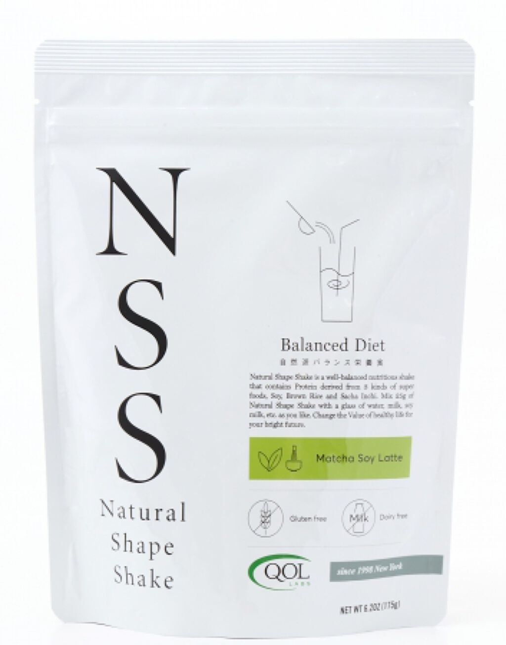 NSS/Narural Shape Shake 抹茶ソイラテ味