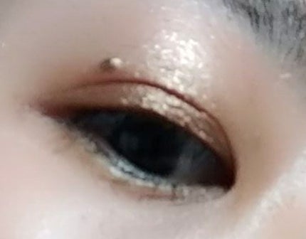 シャイニーシャドウ N/excel/単色アイシャドウを使ったクチコミ(4枚目)