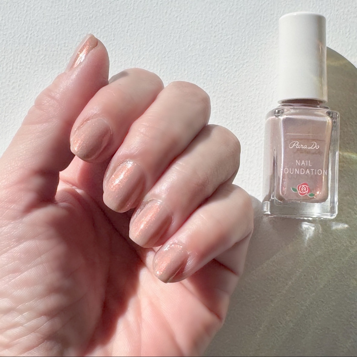 ネイルファンデーション/パラドゥ/マニキュアを使ったクチコミ（3枚目）