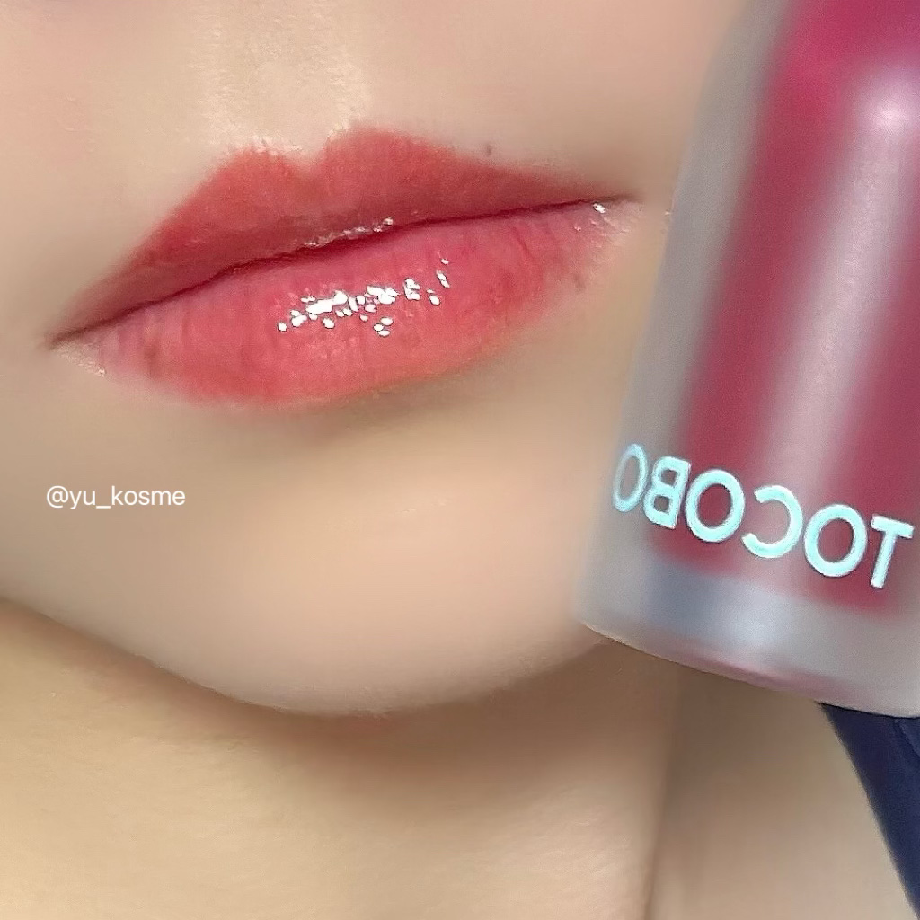 ジューシーベリープランピングリップオイル/TOCOBO/リップグロスを使ったクチコミ（3枚目）