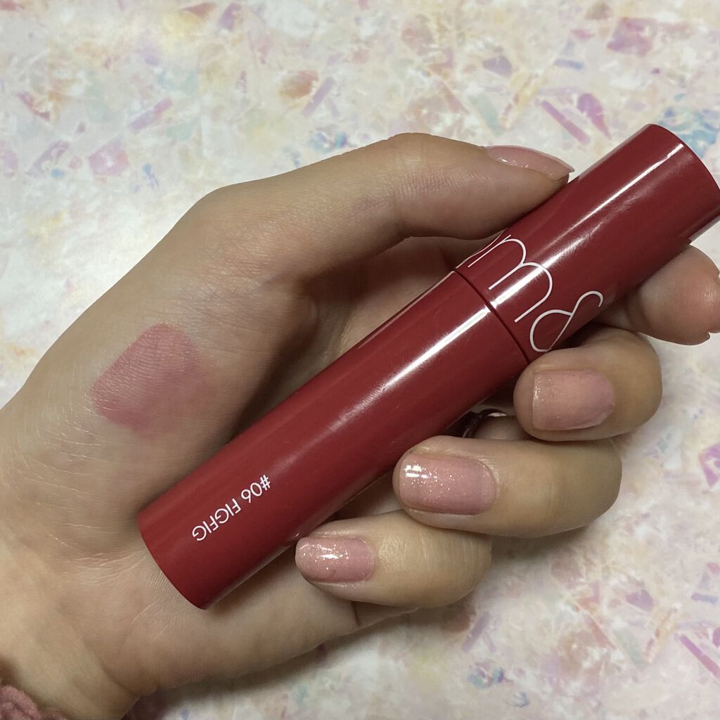 ジューシーラスティングティント/rom&nd/リップティントを使ったクチコミ（2枚目）