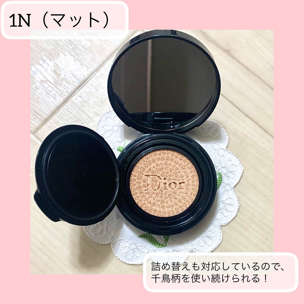 【旧】ディオールスキン フォーエヴァー クッション/Dior/クッションファンデーションを使ったクチコミ(2枚目)