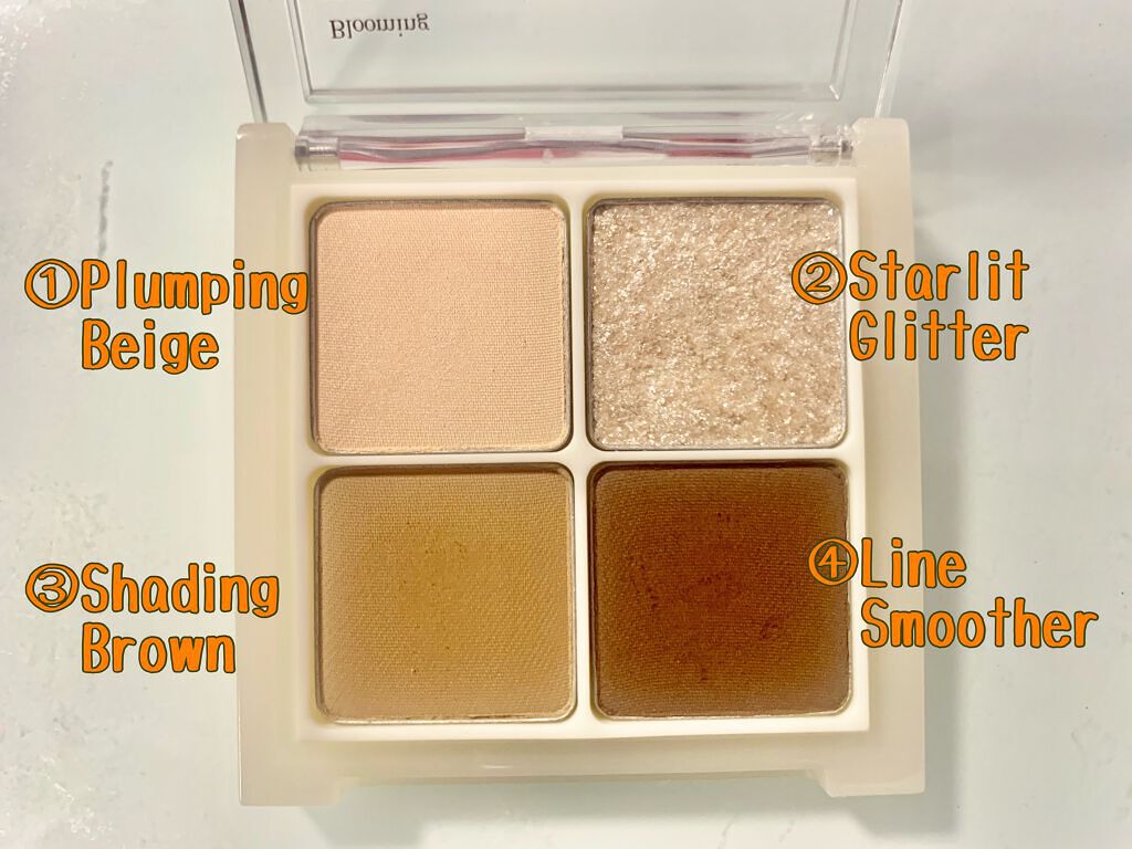 アンダーアイメーカー/dasique/アイシャドウパレットを使ったクチコミ（2枚目）