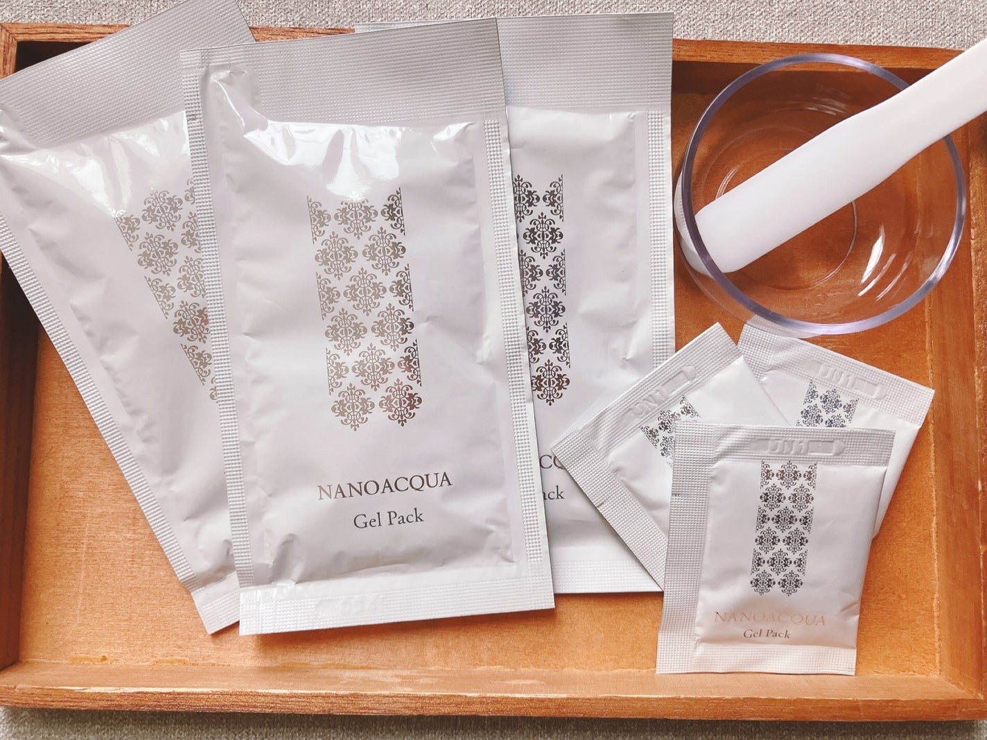 ぴぴちゃん22@フォロバ100% on LIPS 「ナノアケア炭酸ジェルパック🫧🫧1回20分のスペシャルケア✨混ぜ..」(5枚目)