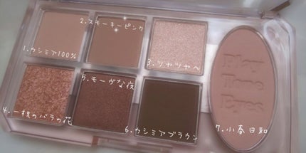 プレイトーンアイパレット/ETUDE/アイシャドウパレットを使ったクチコミ(2枚目)