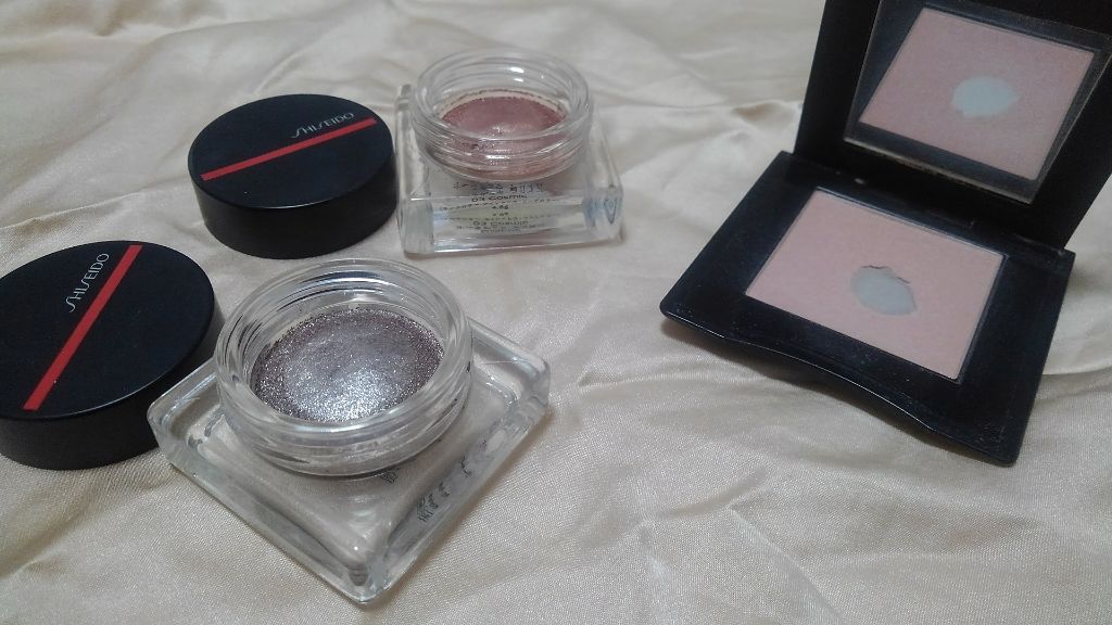 オーラデュウ プリズム/SHISEIDO/単色アイシャドウを使ったクチコミ（2枚目）