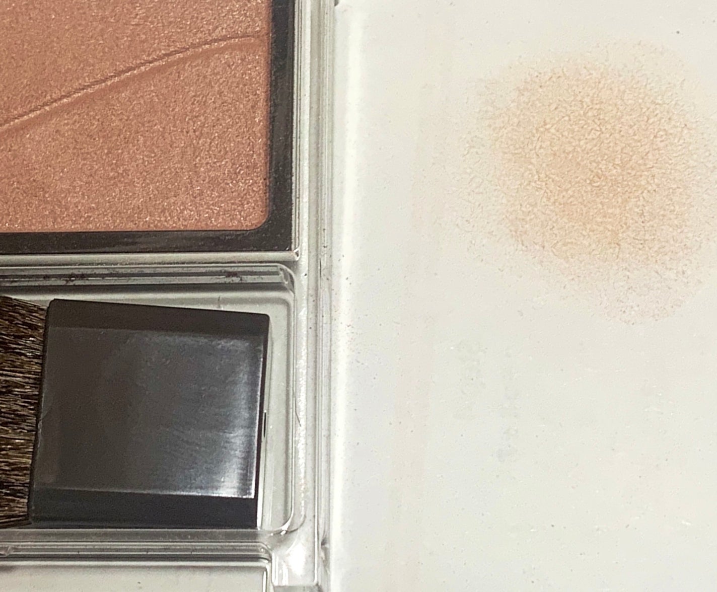 チークブラッシュ/CEZANNE/パウダーチークを使ったクチコミ(3枚目)