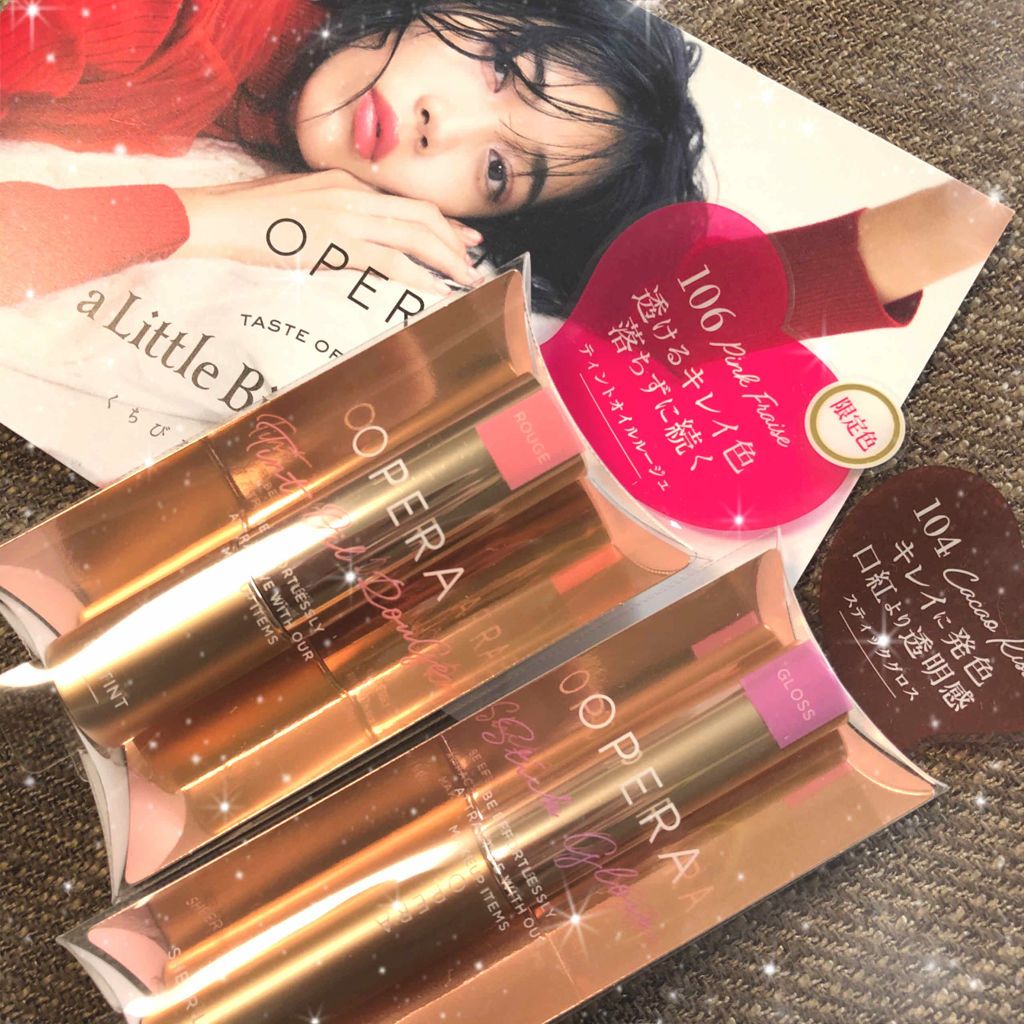 オペラ シアーリップカラー RN/OPERA/リップグロスを使ったクチコミ（1枚目）