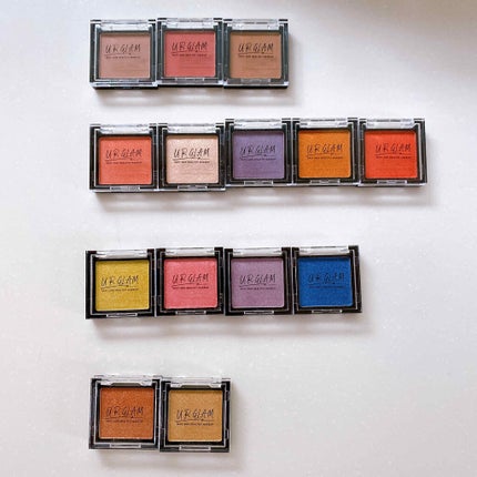 UR GLAM POWDER EYESHADOW/U R GLAM/単色アイシャドウを使ったクチコミ(1枚目)