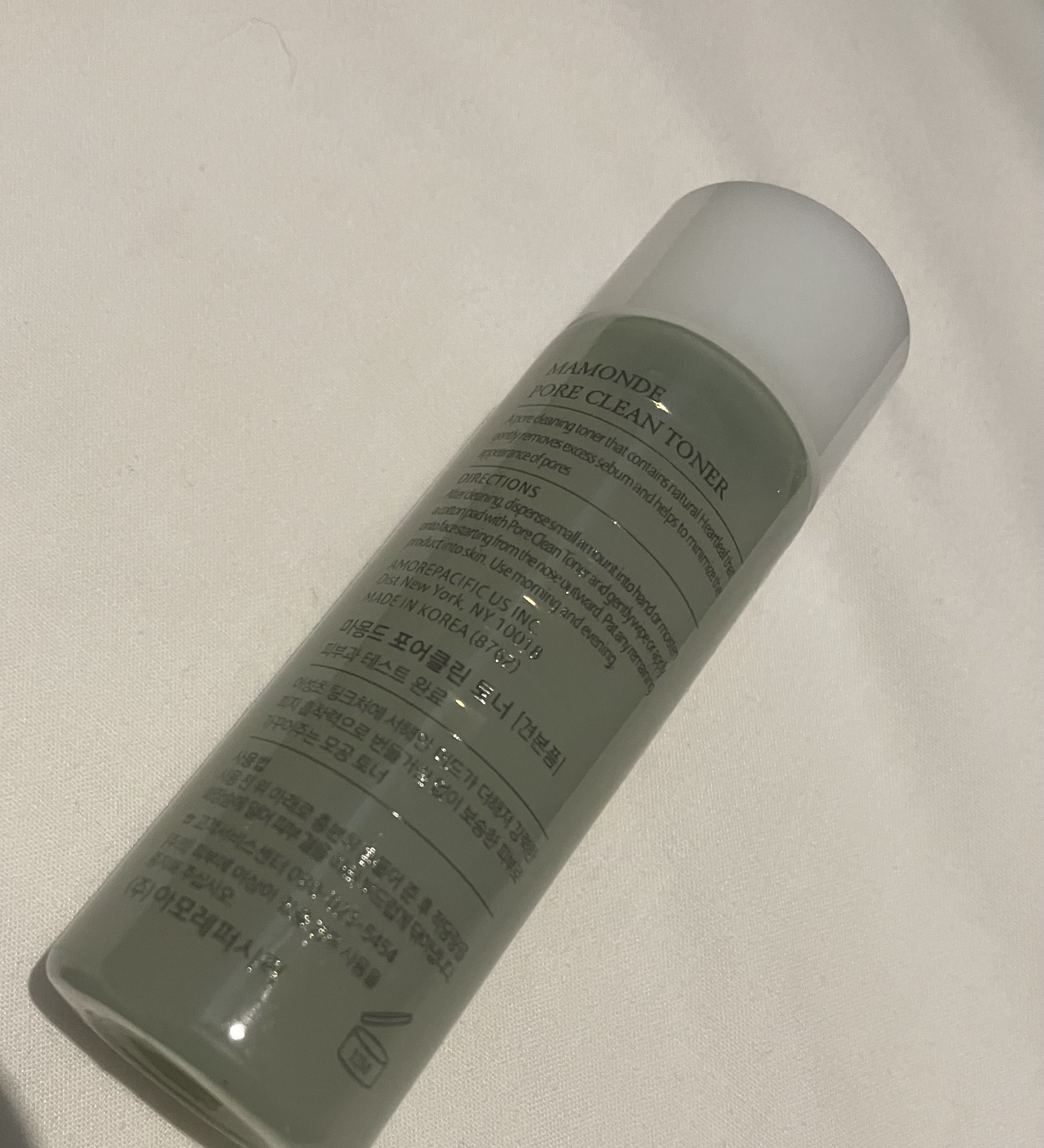 PORE CLEAN TONER/Mamonde/化粧水を使ったクチコミ（2枚目）