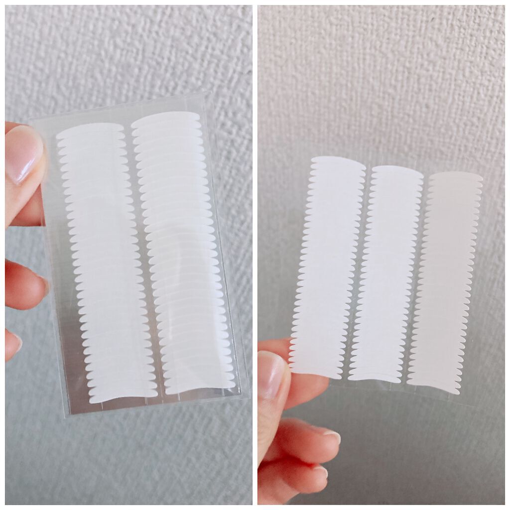 りそうのふたえ 埋没式くっきり形成/DAISO/二重まぶた用アイテムを使ったクチコミ（3枚目）