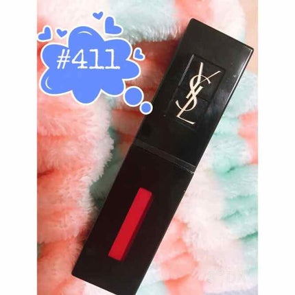 ルージュ ピュールクチュール ヴェルニ/YVES SAINT LAURENT BEAUTE/口紅を使ったクチコミ(1枚目)