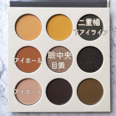 Juvia's Place The Nomad Eyeshadow Paletteのクチコミ「グリーンアイシャドウ好きな方だけ見てほしい💦

Juvia's PlaceのNomadパレット.....」（2枚目）