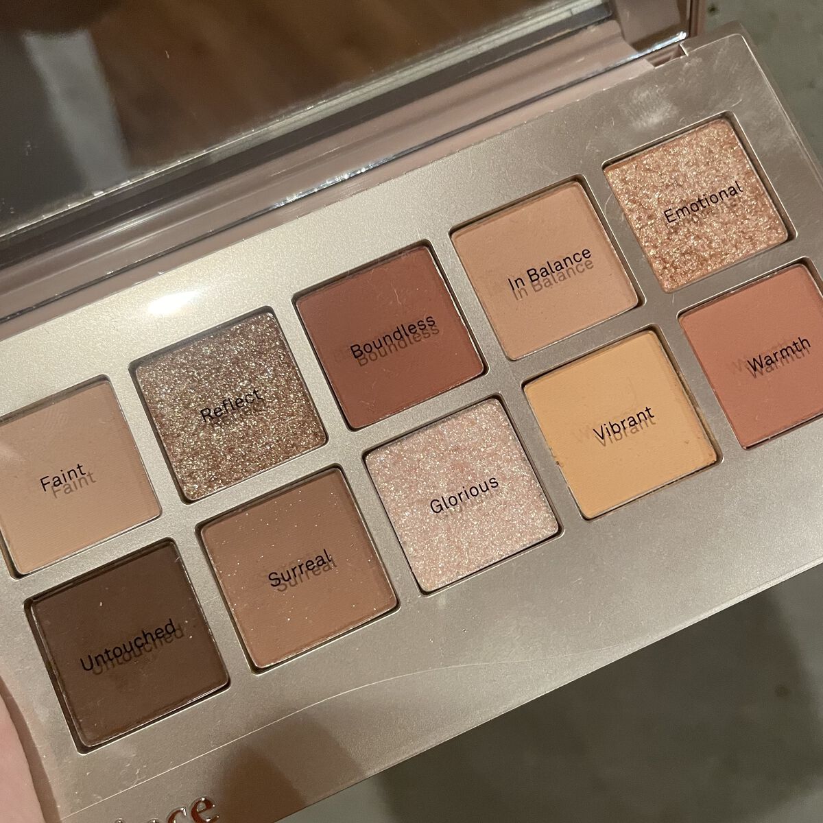 ニューデップスアイシャドウパレット/hince/アイシャドウパレットを使ったクチコミ（2枚目）