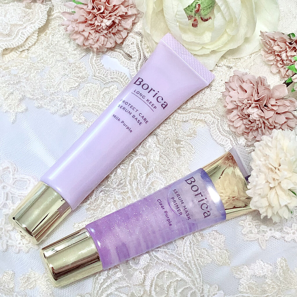 美容液マスクプライマー＜クリアパープル＞/Borica/化粧下地を使ったクチコミ（1枚目）