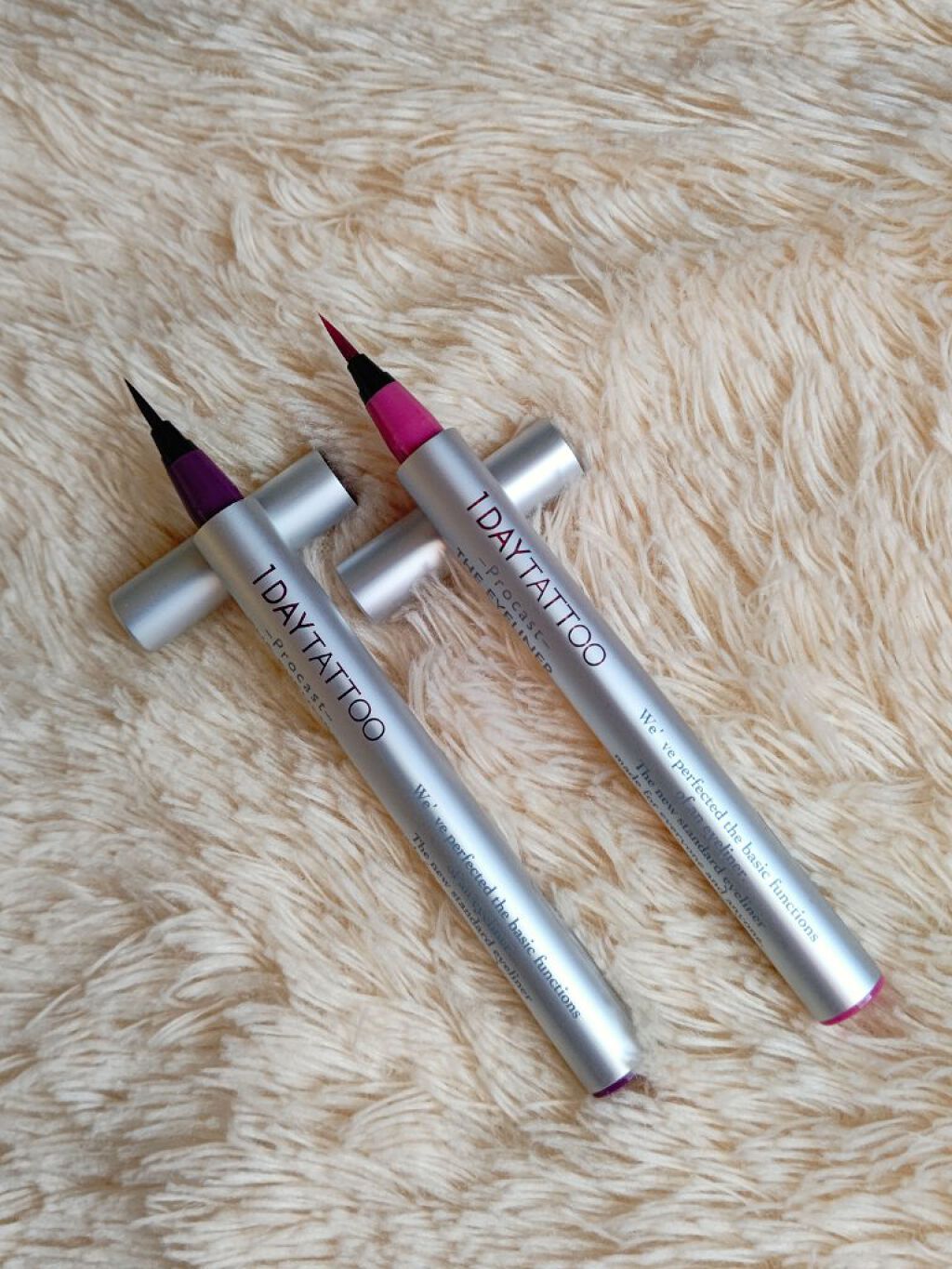 1DAY TATTOO プロキャスト ザ・アイライナー/K-パレット/リキッドアイライナーを使ったクチコミ（2枚目）