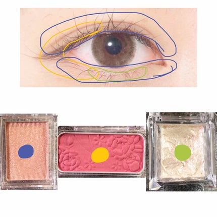 ジュエルスターアイズ/キャンメイク/ジェル・クリームアイシャドウを使ったクチコミ(4枚目)