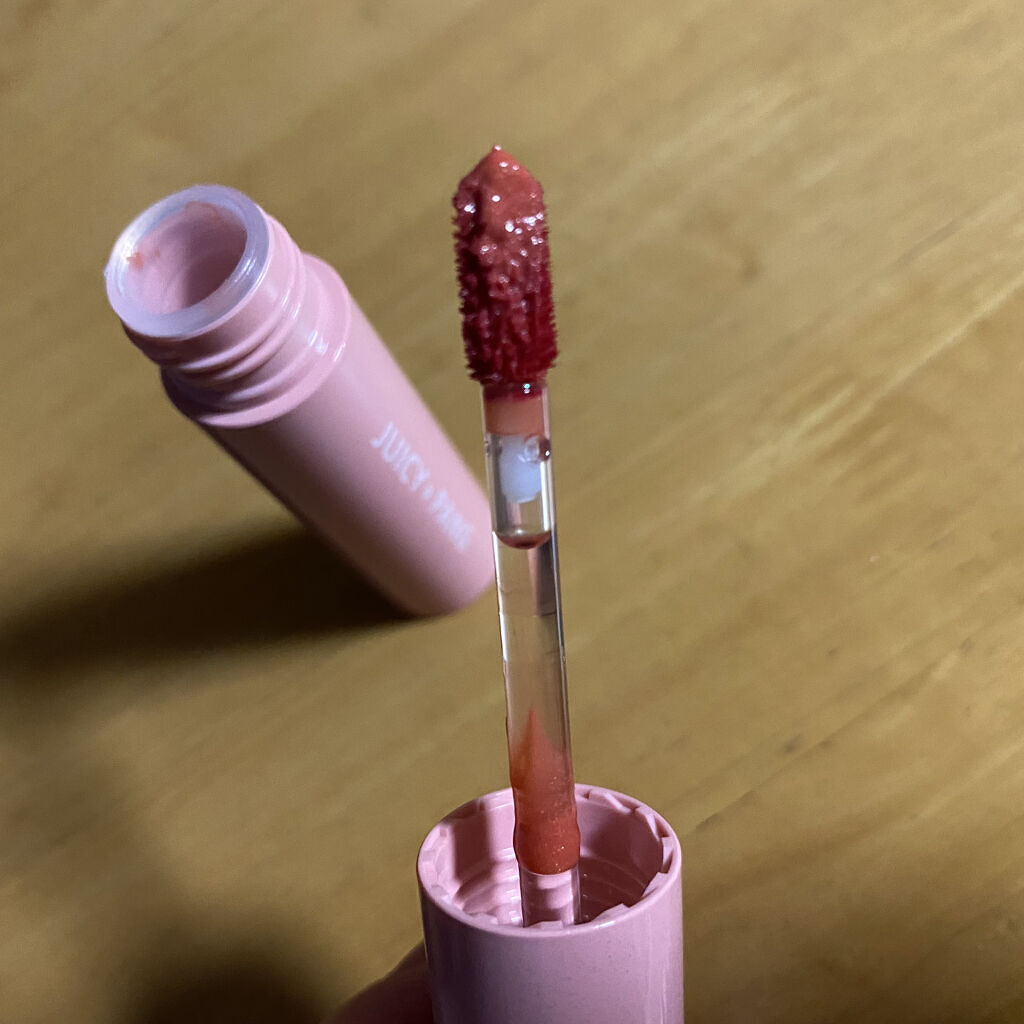 アピュー ジューシーパン スパークリングティント/A’pieu/口紅を使ったクチコミ（2枚目）