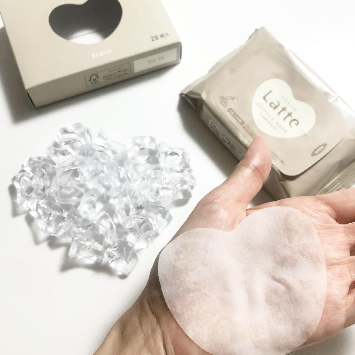 トリートメント エッセンスマスク/マー&ミー ラッテ/シートマスク・パックを使ったクチコミ(2枚目)