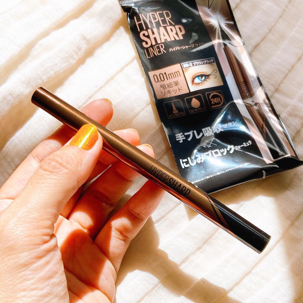 ハイパーシャープ ライナー R/MAYBELLINE NEW YORK/リキッドアイライナーを使ったクチコミ（1枚目）