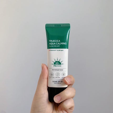 TRUECICA アクアカーミング日焼け止め/SOME BY MI/日焼け止めクリームを使ったクチコミ(3枚目)