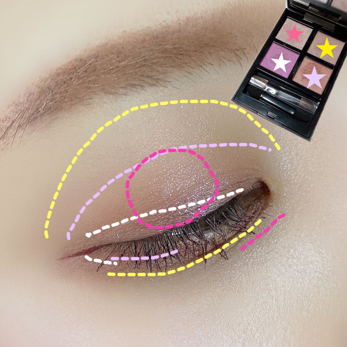 アディクション ザ アイシャドウ パレット/ADDICTION/アイシャドウパレットを使ったクチコミ(6枚目)