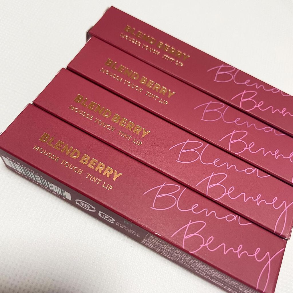 ムースタッチティントリップ		/BLEND BERRY/リップティントを使ったクチコミ（3枚目）