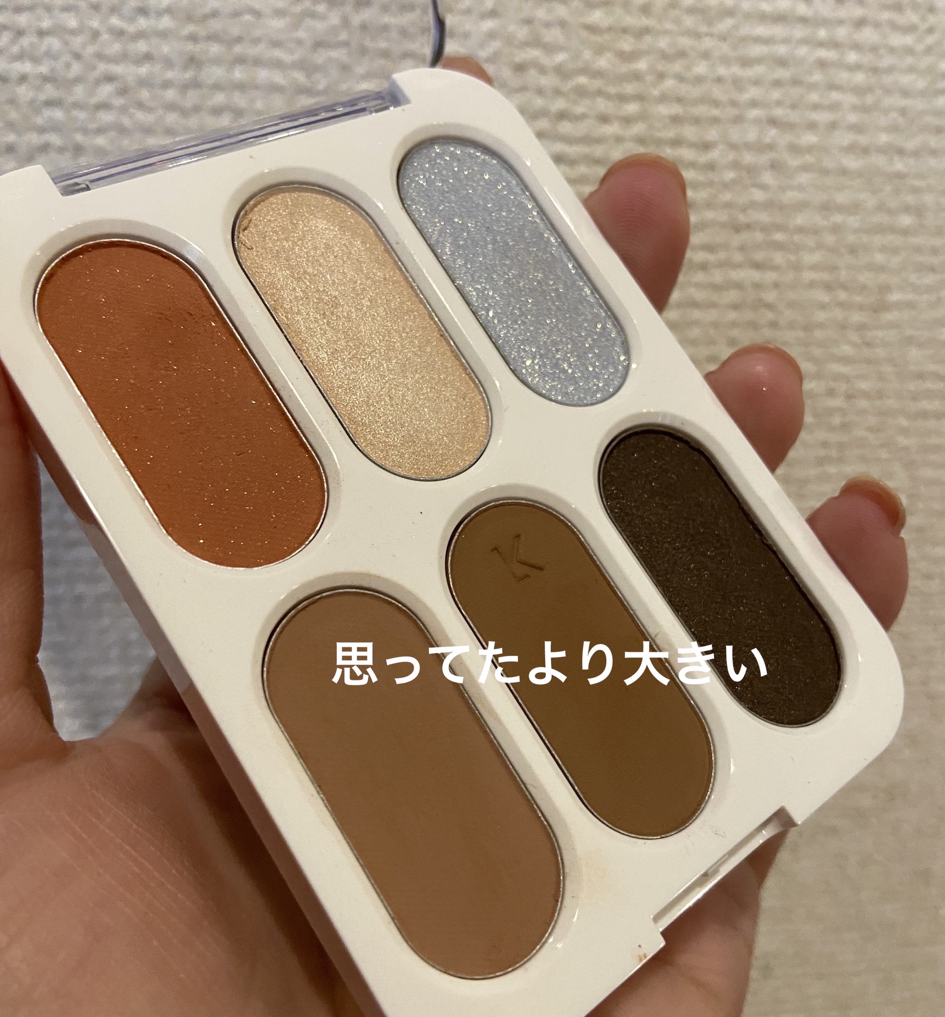 フォーエバー6アイパレット/Laka/アイシャドウパレットを使ったクチコミ（1枚目）